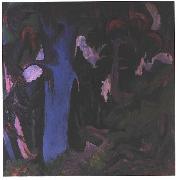 Ernst Ludwig Kirchner, The blue tree